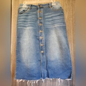 ☆Blue-jean skirt☆